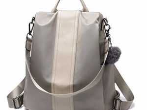 Bageek Damen Handtasche, Frauen Rucksack Mode diebstahl große kapazität Casual Rucksack Crossbody geldbörse